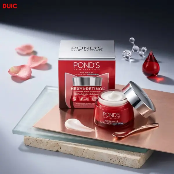 ponds age miracle hexil retinol night cream 50g