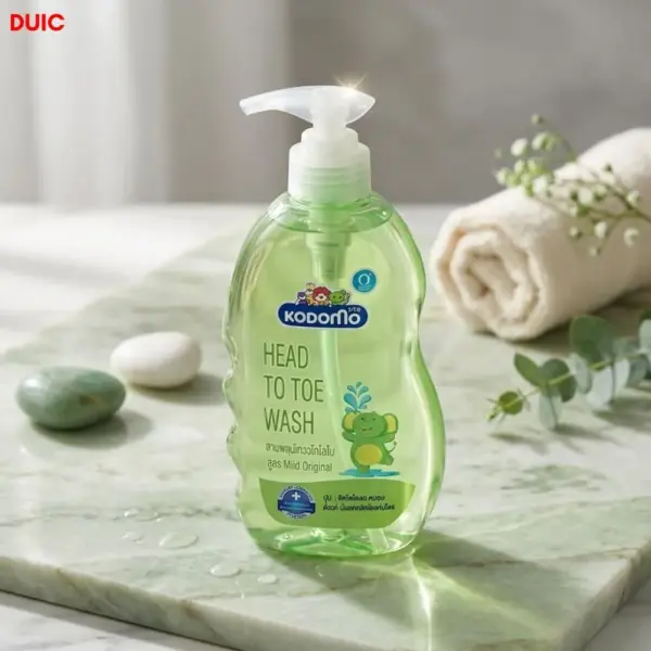 kodomo baby top to toe body wash 400ml