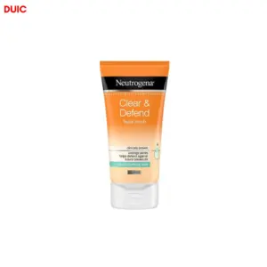 neutrogena clean & defend facial scrub 150 ml