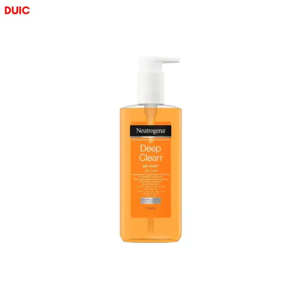 neutrogena deep clean gel facial wash 200ml