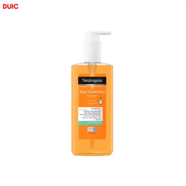 neutrogena spot controlling facial wash 200ml