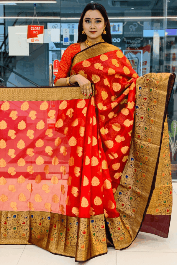 exclusive katan saree