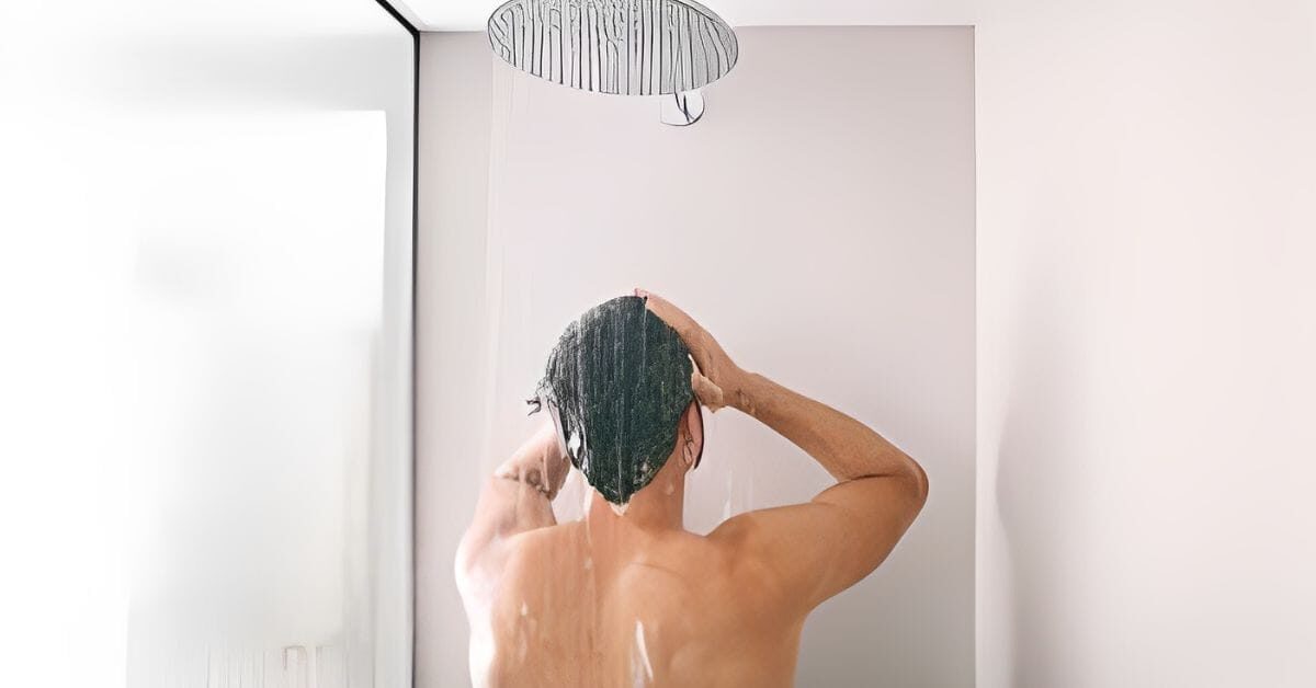bath with warm water
